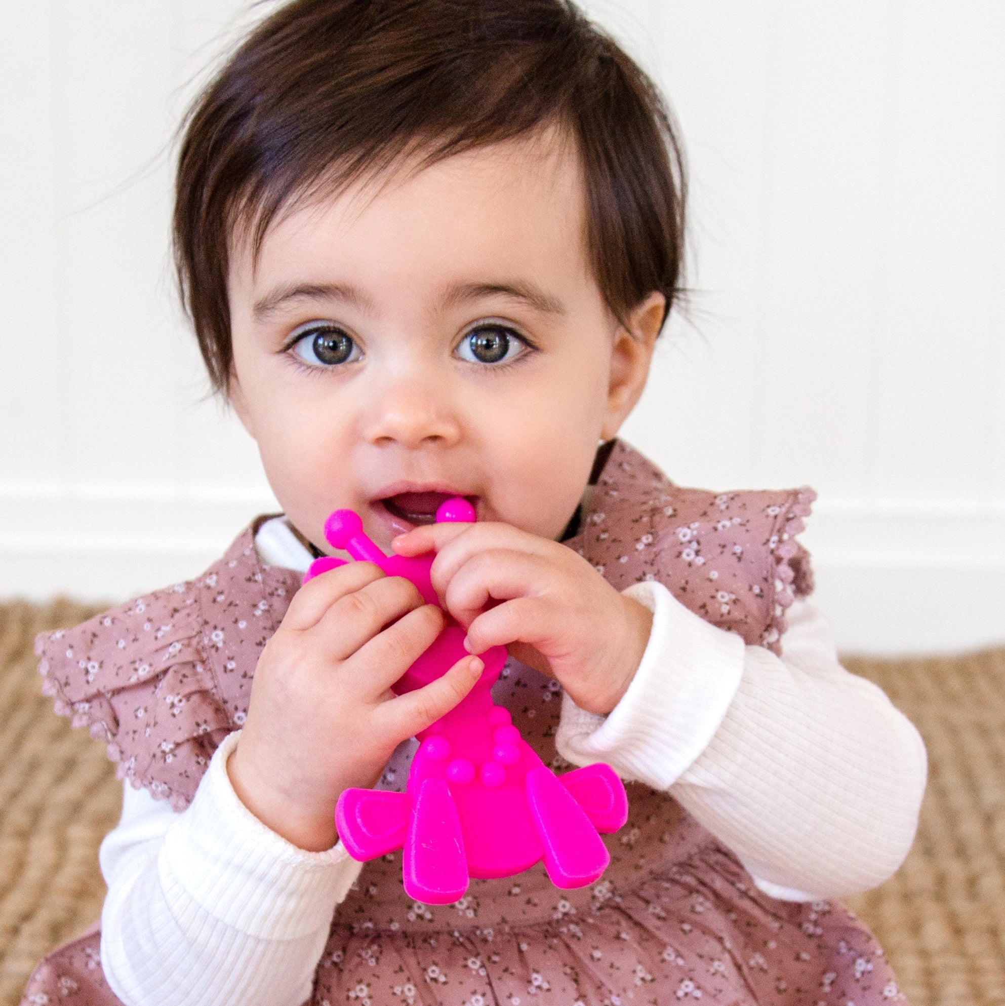 Little bamBAM Baby Teething Toy - Magenta in - Baby Teething Toy photo