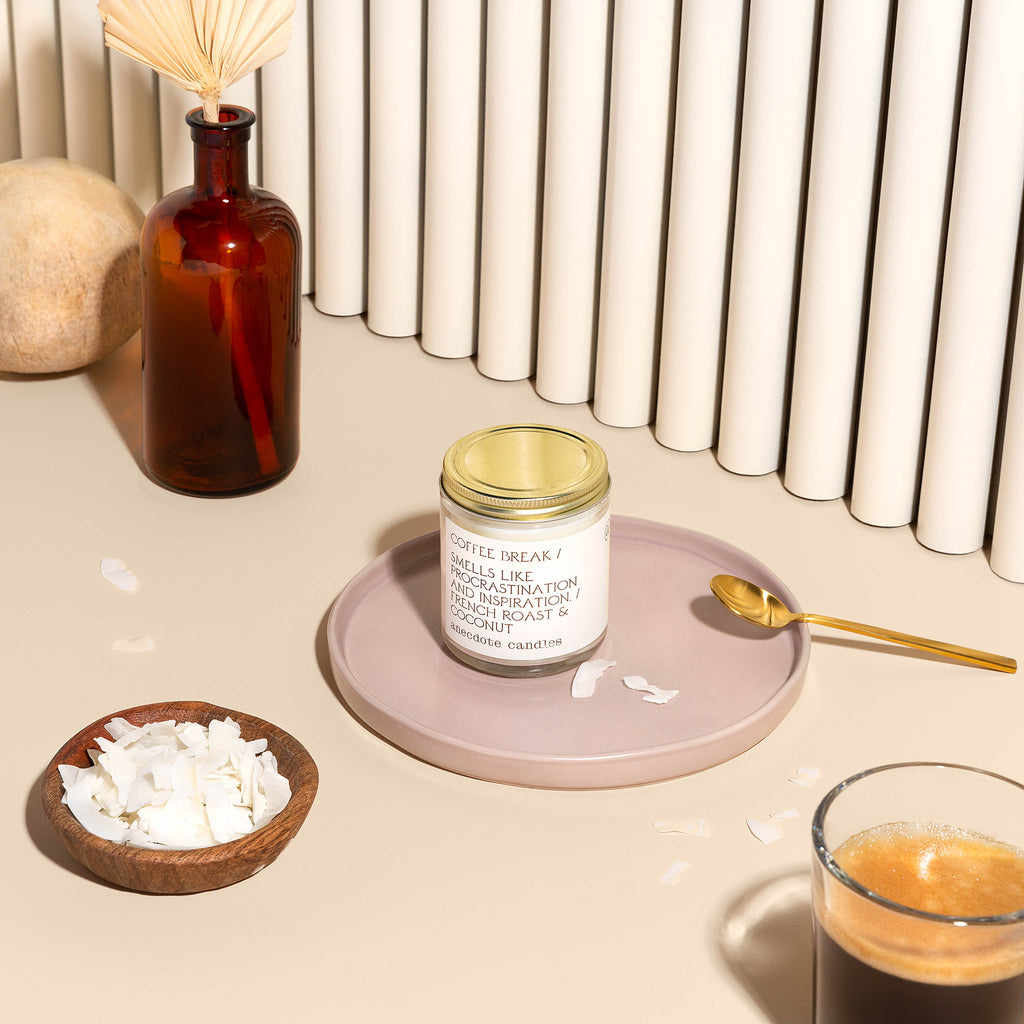 Coffee Break in - candle photo