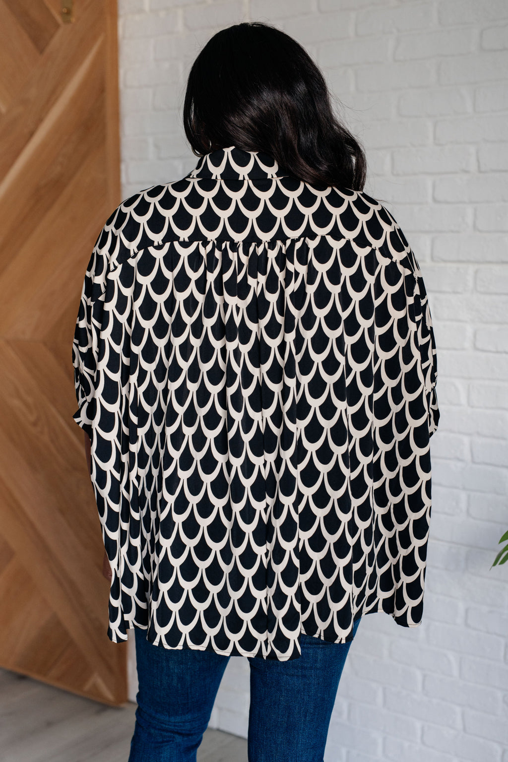 ee: some Art Deco Button Up Blouse in - Tops photo