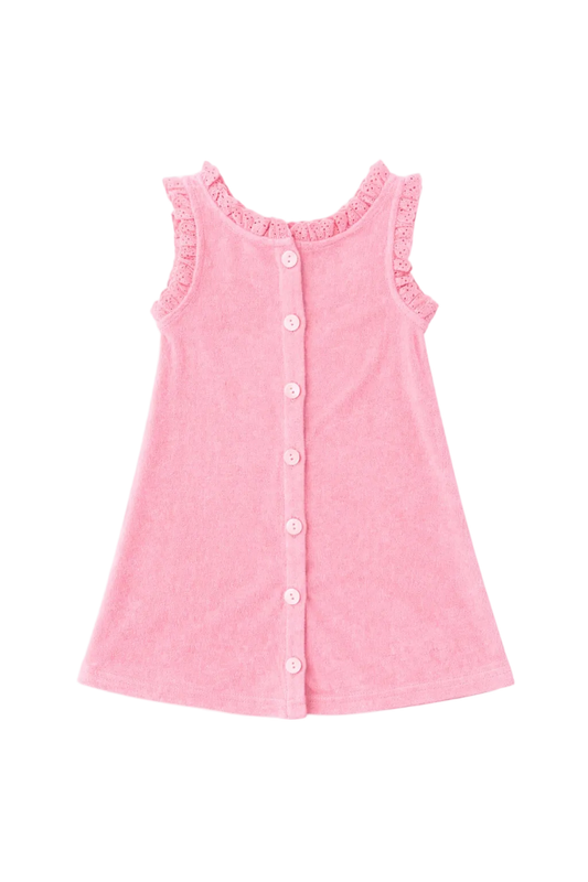Terry Cover-up Dress ~ Orchid Pink in - Dresses photo