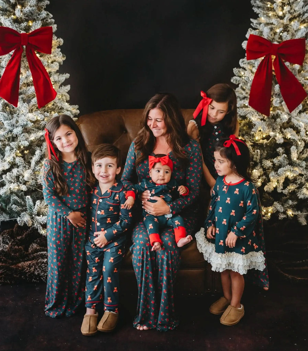 *PREORDER* Beary Merry Gown and Bloomers - SwagglyLife Home & Fashion