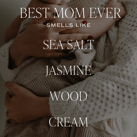 Best Mom Ever! Soy Candle - Clear Jar - 9 oz (Spa Day)