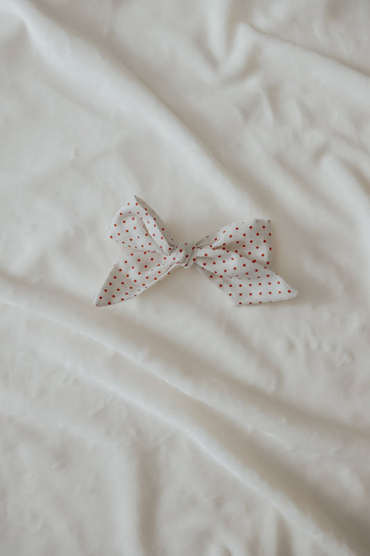 Ruby Bow Clips in Mini Pinwheel Bow Clip - photo