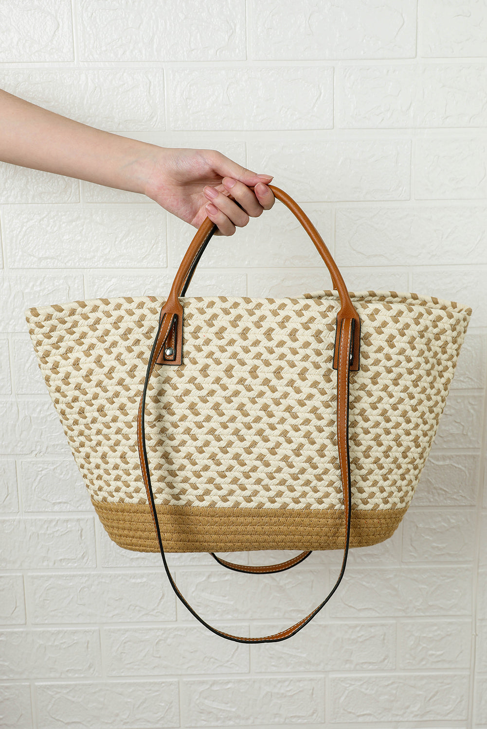 Jaylani Woven Tote Bag in - Shoes & Bags photo