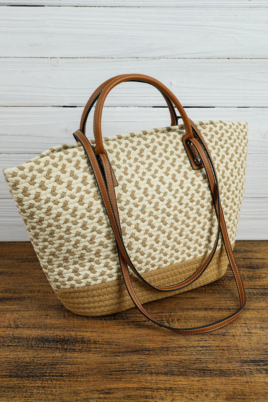 Jaylani Woven Tote Bag in - Shoes & Bags photo