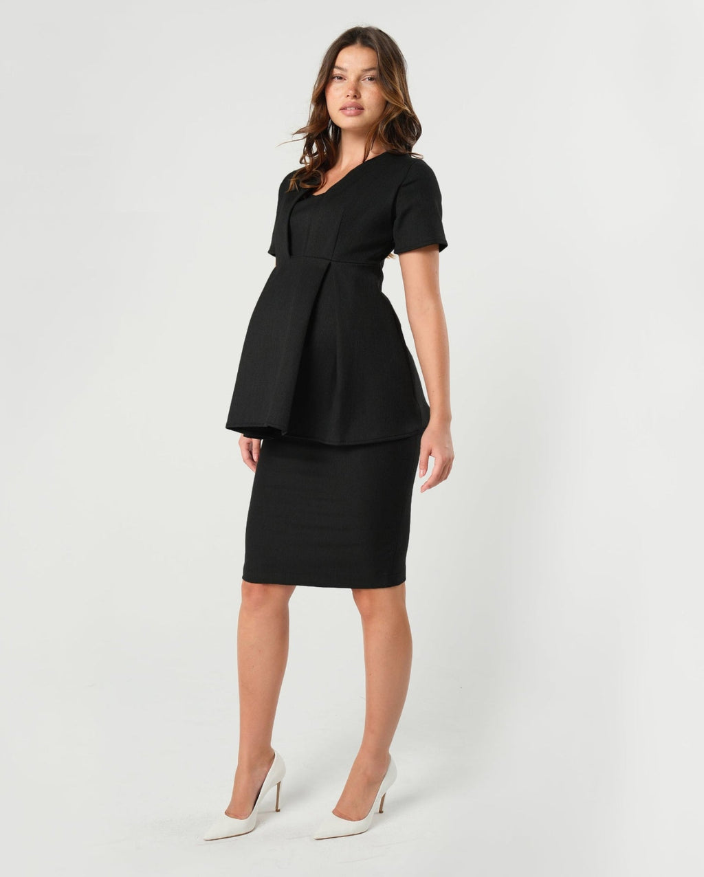Sloan Maternity Pencil Skirt in - Women's Maternity Pencil Skirt photo