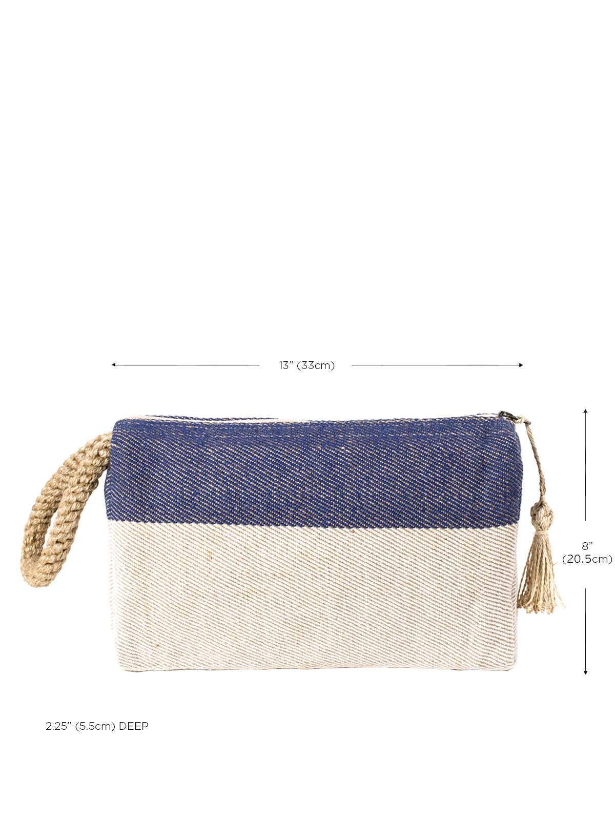 Block A Clutch - Blue in - ACCESSORIES photo