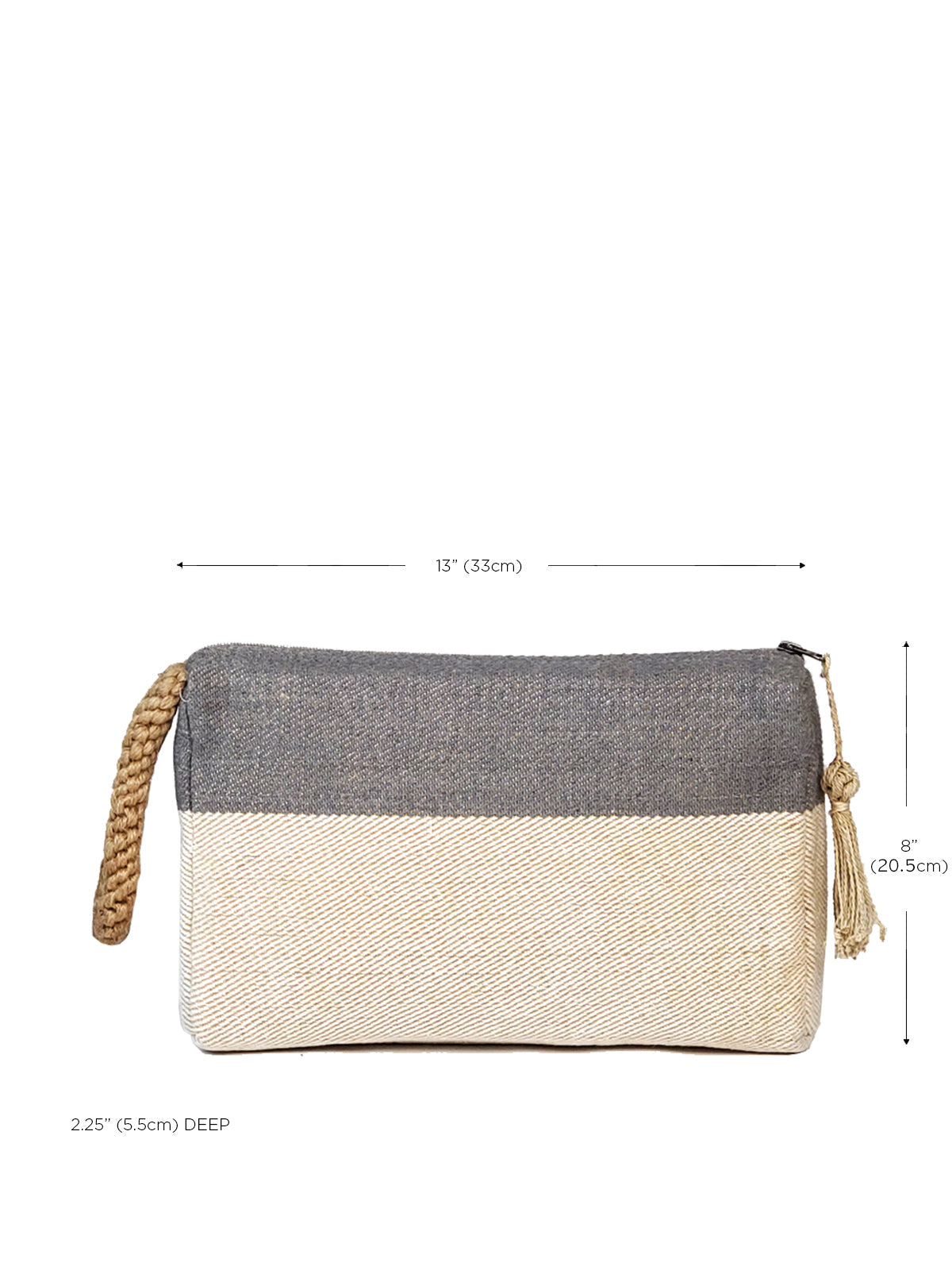 Block A Clutch - Gray in - ACCESSORIES photo