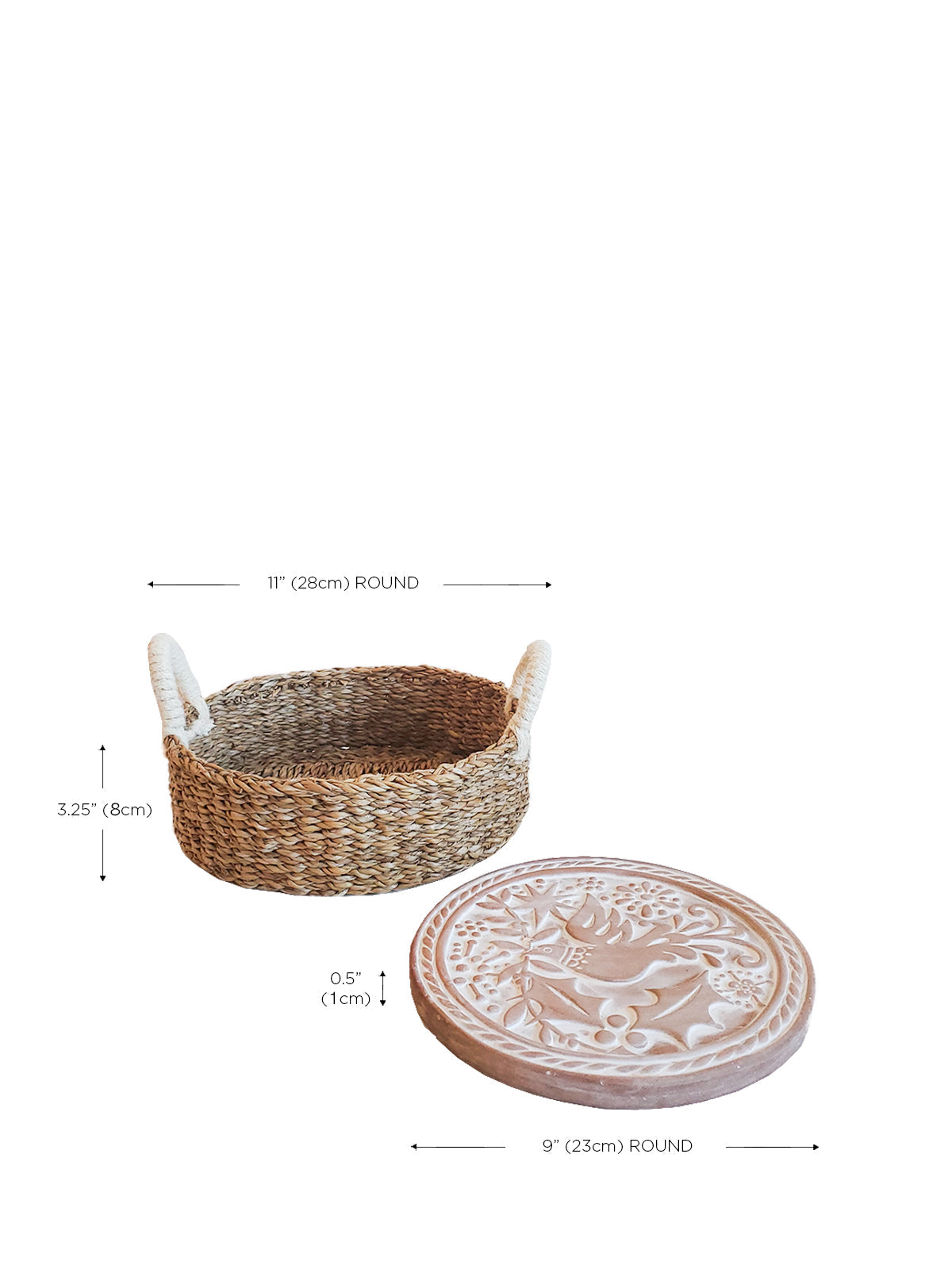 KORISSA Bread Warmer & Basket - Bird Round in - KITCHEN photo