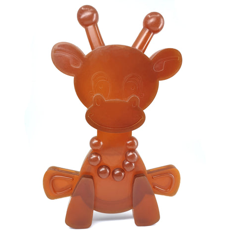 The Little Bamber - Natural Rubber & Baltic Amber Teething Toy in - Baby Teething Toy photo