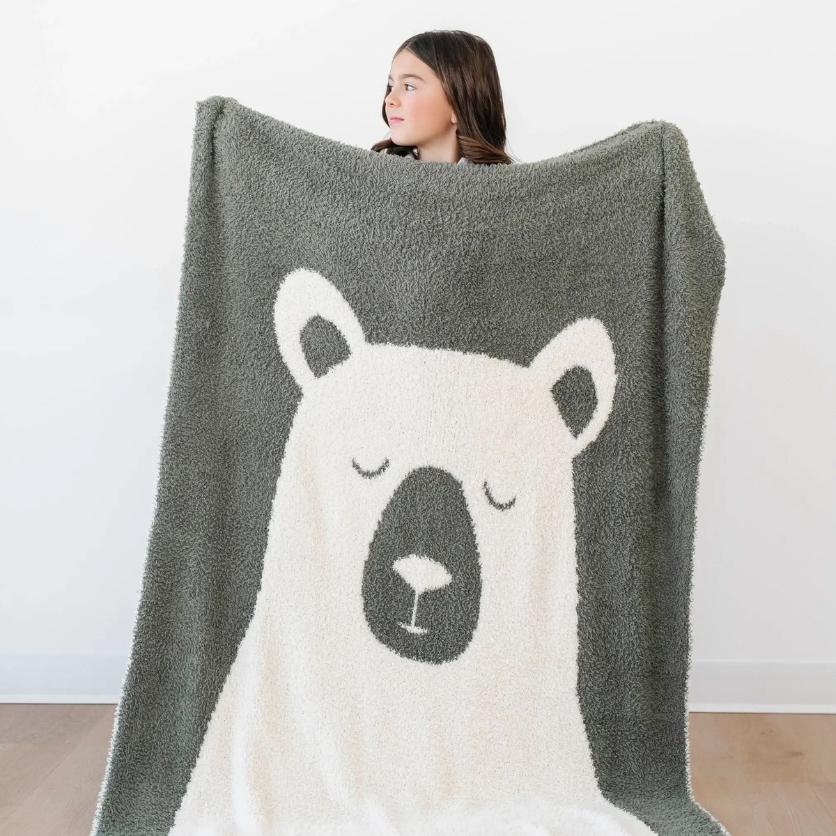 DOUBLE-LAYER BAMBONI® RECEIVING BLANKETS - Bear Double Layer