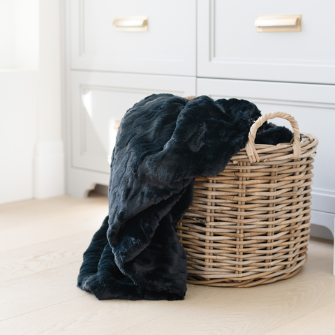 PATTERNED FAUX FUR THROW BLANKETS in - Throw Blanket photo