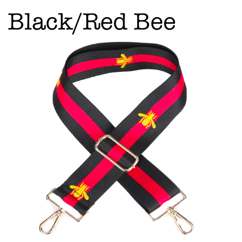 Bag Straps | 30 Styles in Black Red Bee - Bags photo