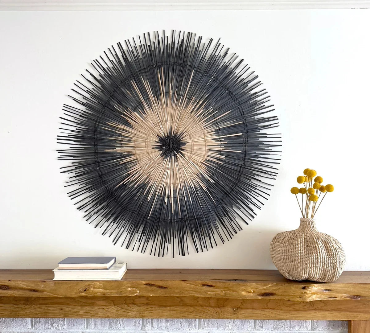 Eclipse Handwoven Palm Wall Hanging | Malawi