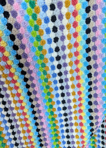 Bloom Collection – Oversized Turkish Cotton Bath Towel with Raised Texture and Hand-Tied Tassels - SwagglyLife Home & Fashion