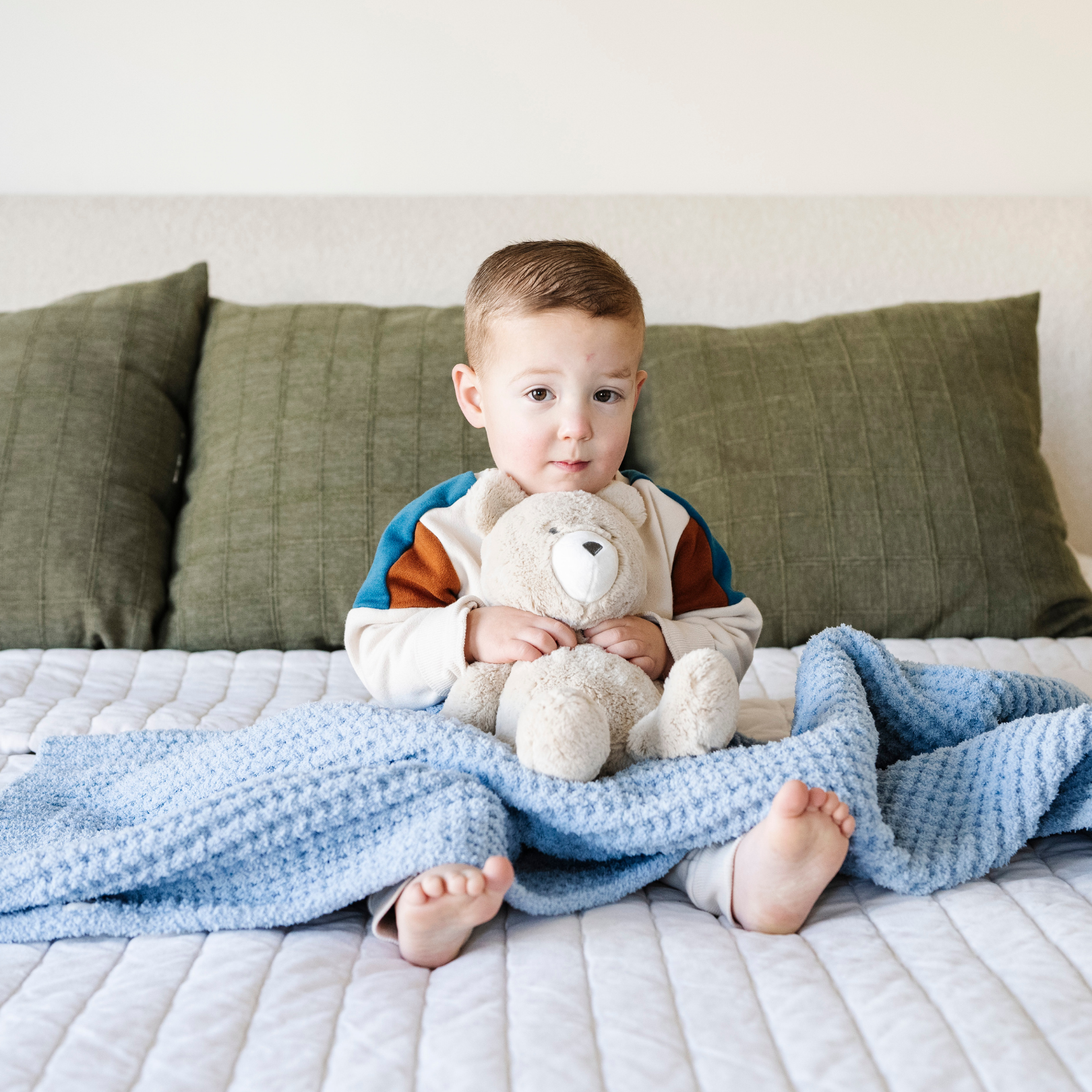 Saranoni Waffle Knit Toddler Blankets in - photo