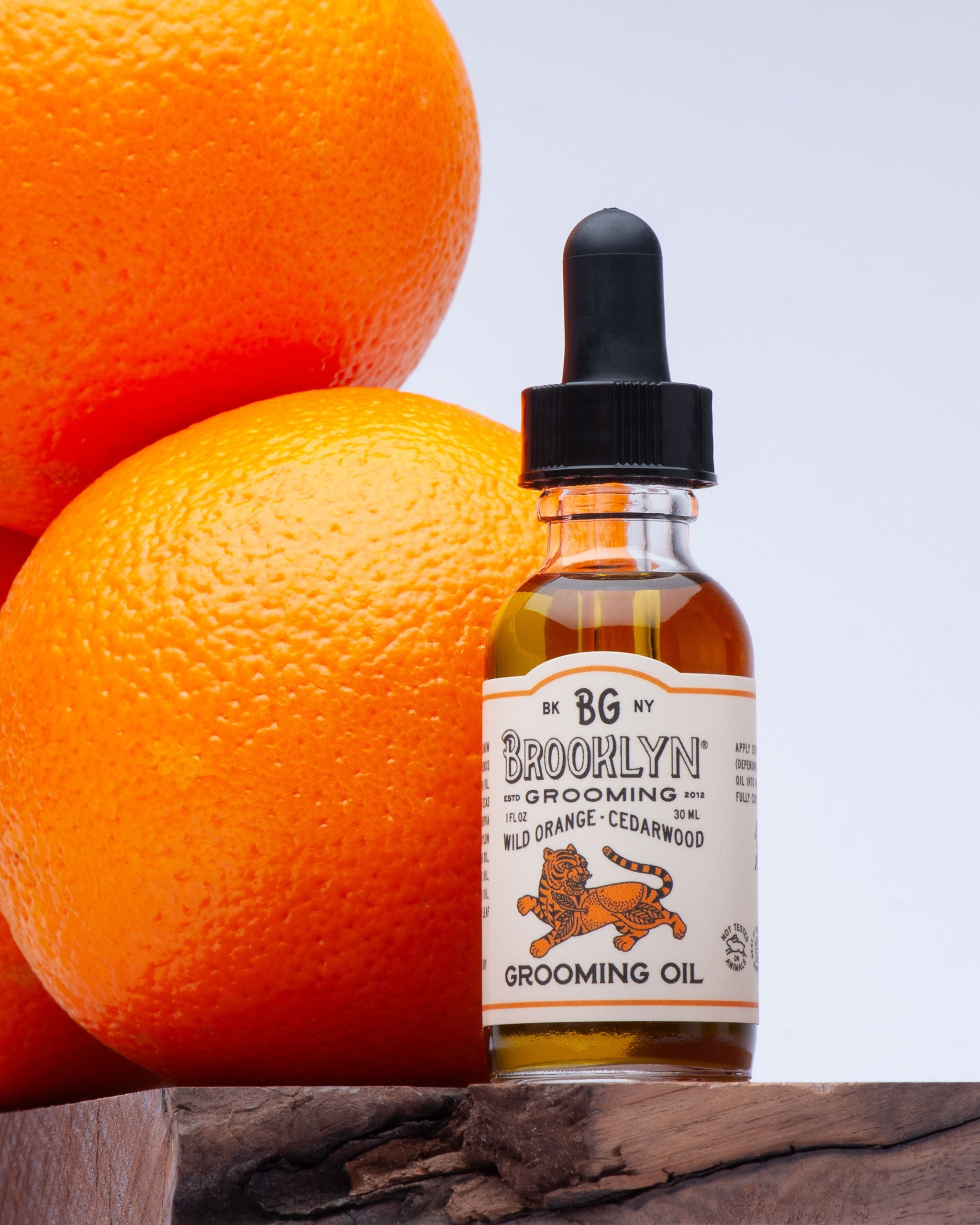 Wild orange and Cedar wood grooming oil in - Beard oil photo