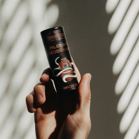 Unscented Pilgrim's deodorant in - deodorant photo