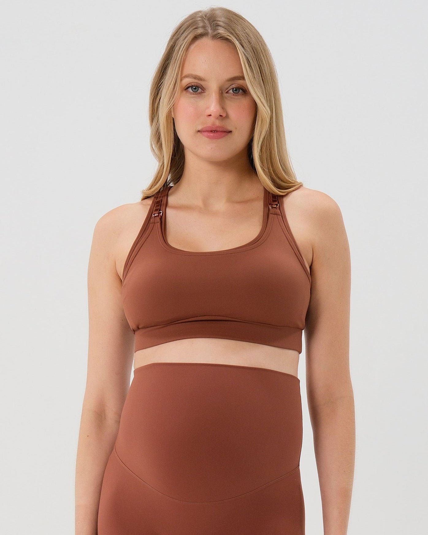 AXK CORE Full Support Nursing Bra in Brown - photo