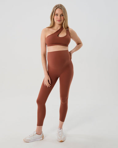 AXK CORE Curve Maternity Legging in Brown - photo