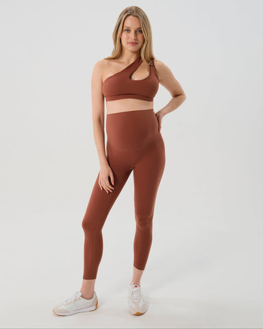 AXK CORE Classic Maternity Legging in Brown - photo