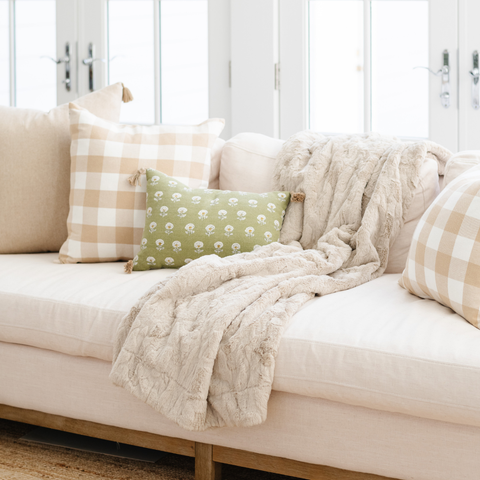PATTERNED FAUX FUR THROW BLANKETS in - Throw Blanket photo