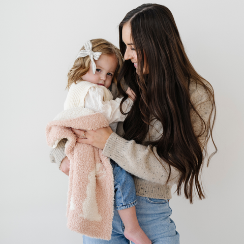 Saranoni Double-Layer BAMBONI® Mini Blankets in Bunny Double Layer - photo