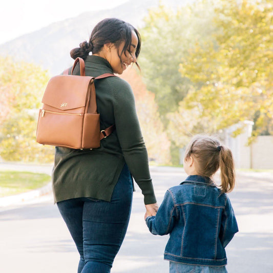 Freshly Picked Butterscotch Mini Classic Diaper Bag II in - Mini Classic Diaper Bag II photo
