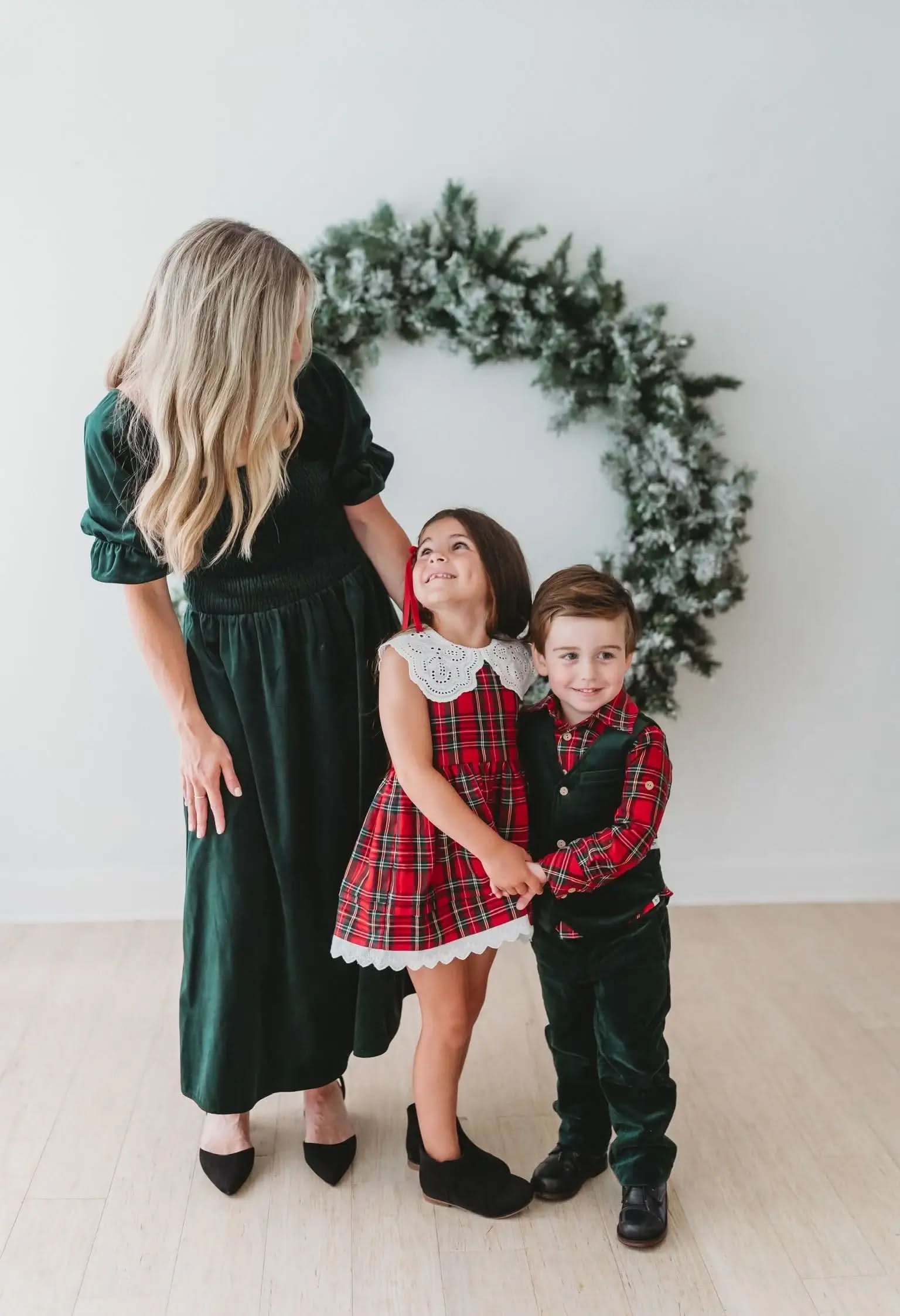 *PREORDER* Christmas Tartan Jumper in - Dresses photo