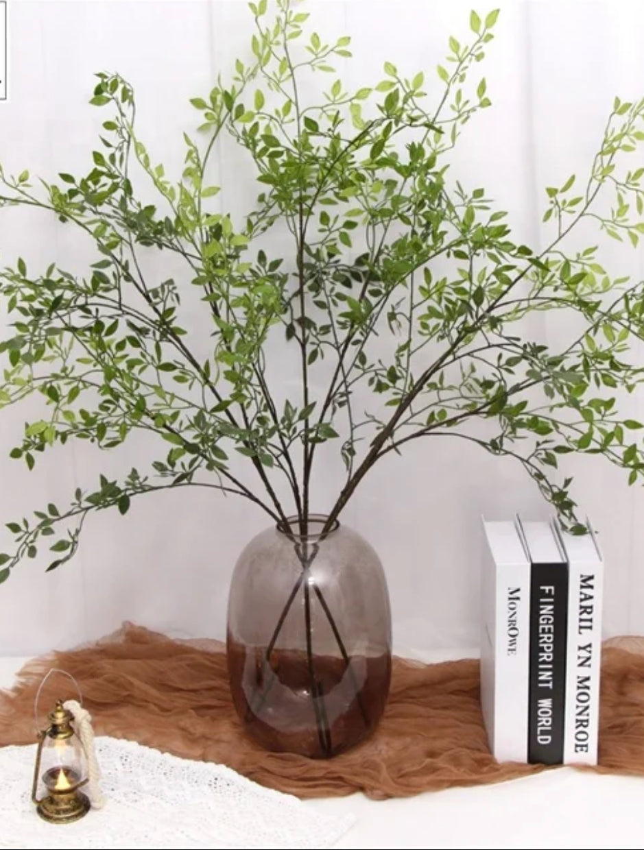 Artificial Italian Ruscus Stems - Bundle of 4 in - Florals photo