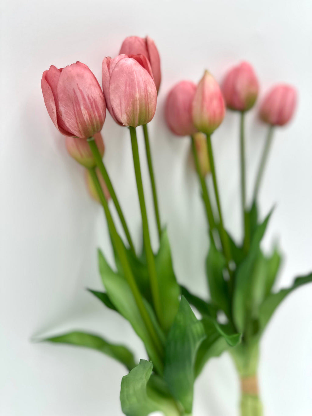 Artificial Real Touch Tulips - Bundle of 10 in - Florals photo
