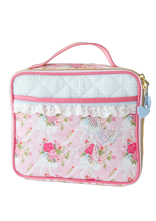 *PREORDER* Quilted Lunchbox ~ Floral Finery in - photo