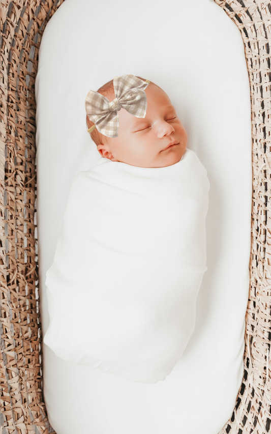 Sailor Bow Baby Girl Nylon Headband Bow Clips in - Accessories photo