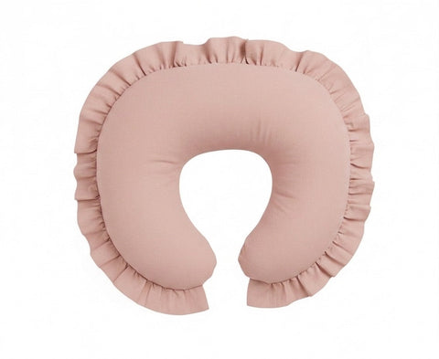 Little Mae & Co. Pink Ruffle Nursing Pillow Cover - Original Cover Ruffle