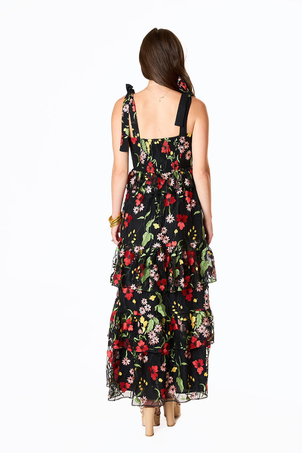 Edie Tie-Shoulder Maxi Dress - Lost In It in - Apparel & Accessories > Clothing > Dresses > Long Dresses photo
