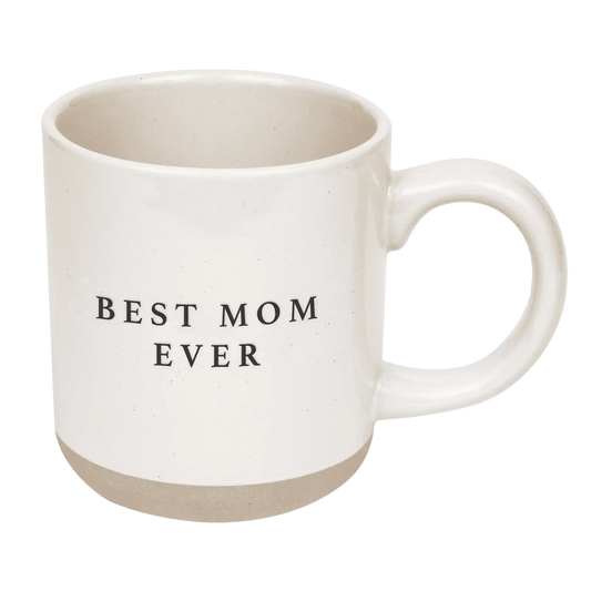 Best Mom Ever 14oz. Stoneware Coffee Mug in - Coffee Mugs photo