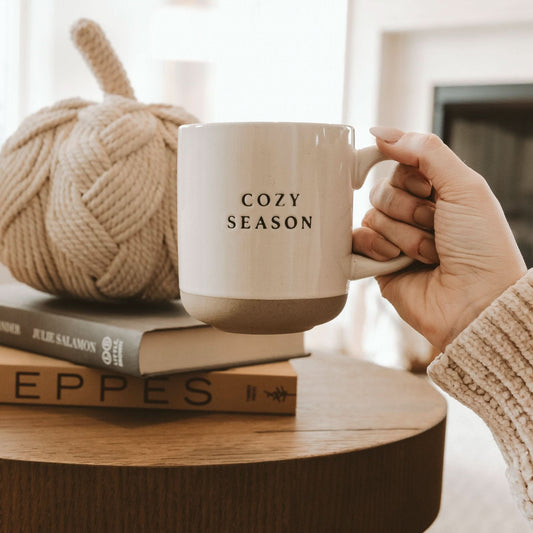 Cozy Season 14oz. Stoneware Coffee Mug in - Coffee Mugs photo