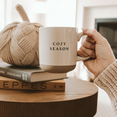 Cozy Season 14oz. Stoneware Coffee Mug - SwagglyLife Home & Fashion