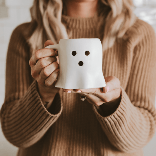 Ghost Face 12 oz Figural Coffee Mug -