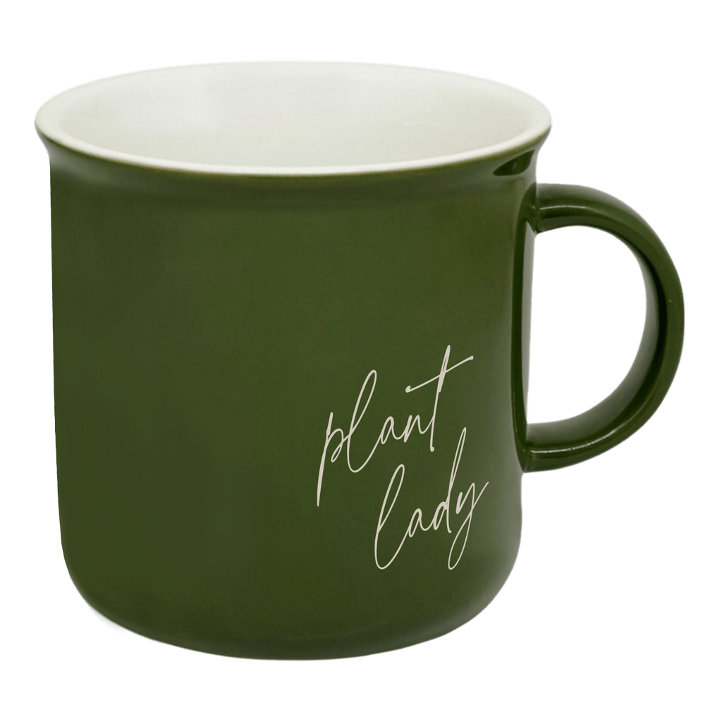 Plant Lady 11oz. Green Coffee Mug in - Coffee Mugs photo