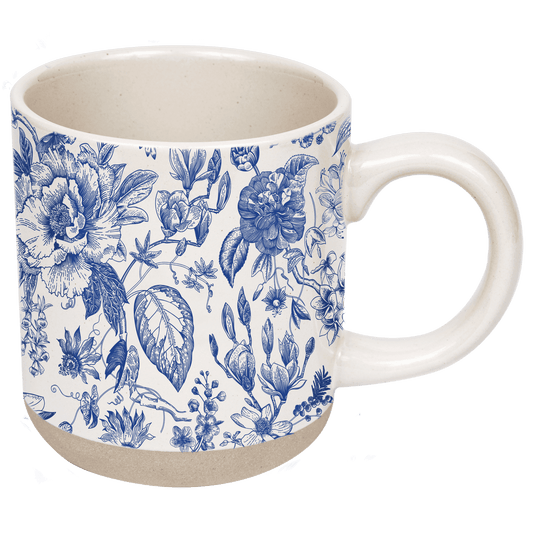 Blue Delft 14oz. Stoneware Coffee Mug in - Coffee Mugs photo