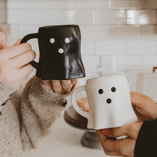 Black Ghost 12 oz Figural Coffee Mug -
