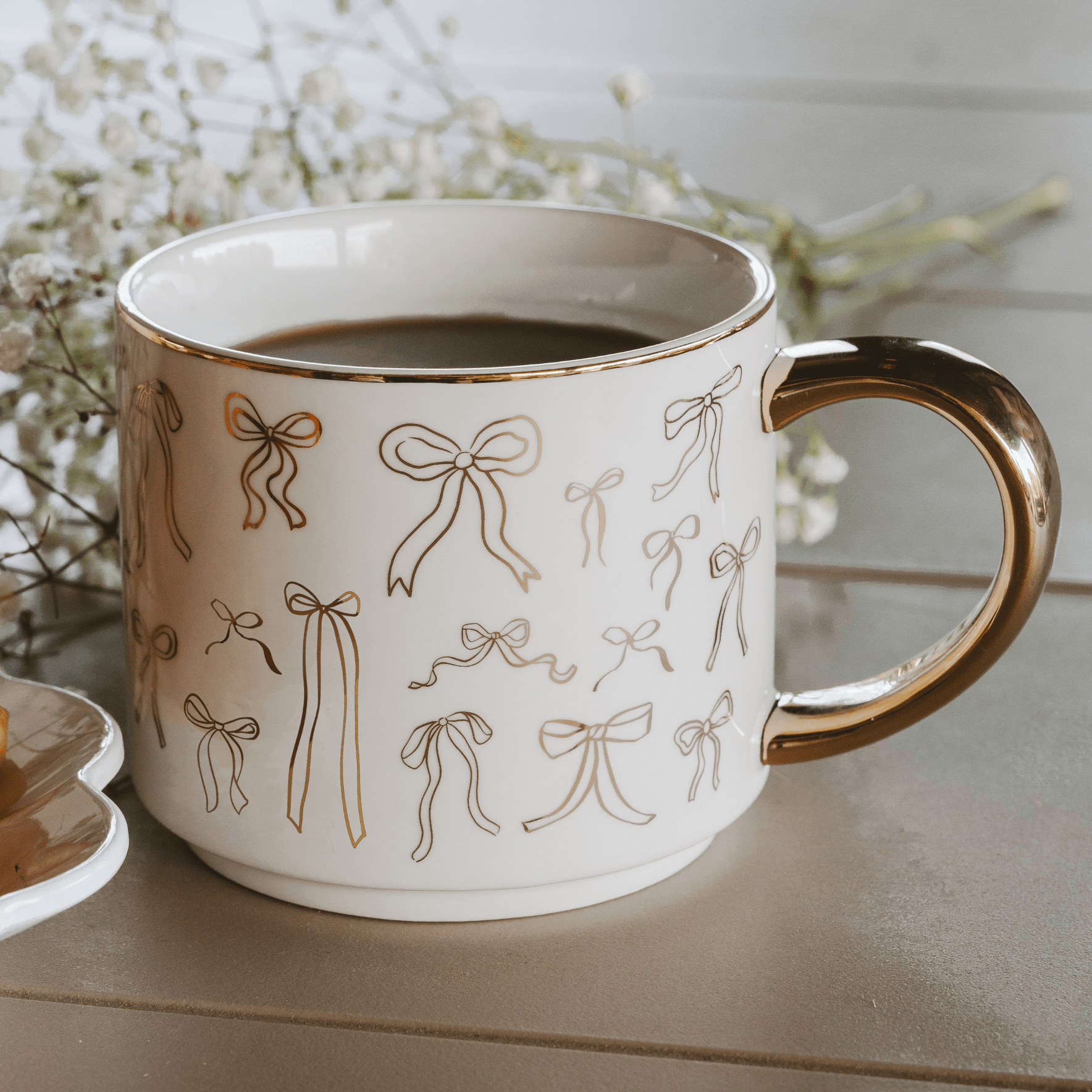 Bows 14oz. Coffee Mug in - Coffee Mugs photo