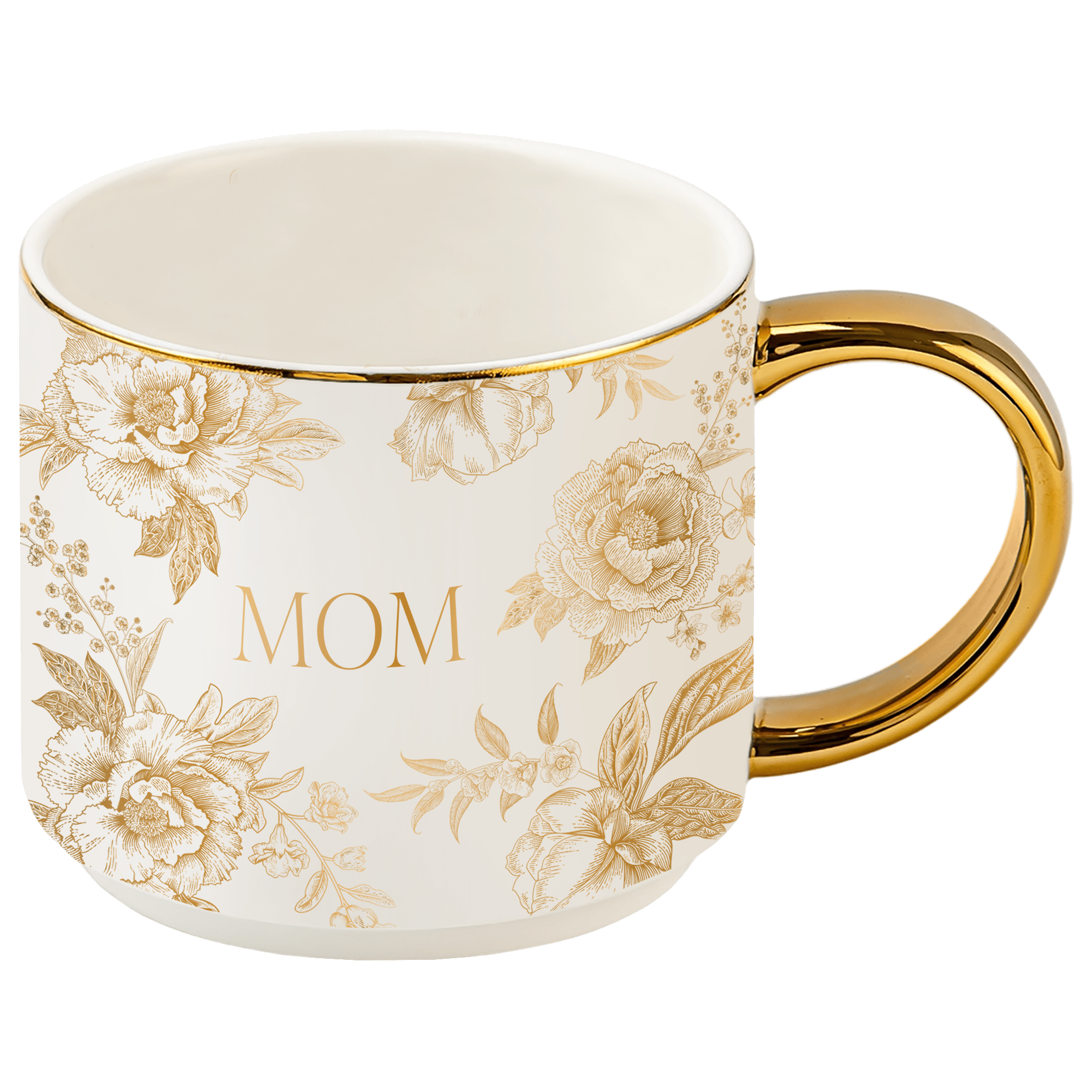 Sweet Water Decor Gold Mom 14oz. Coffee Mug in - Coffee Mugs photo