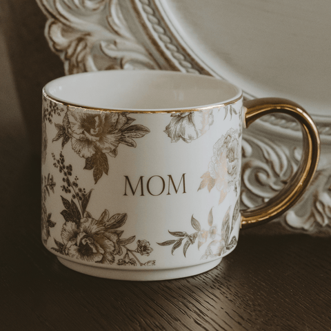 Sweet Water Decor Gold Mom 14oz. Coffee Mug in - Coffee Mugs photo