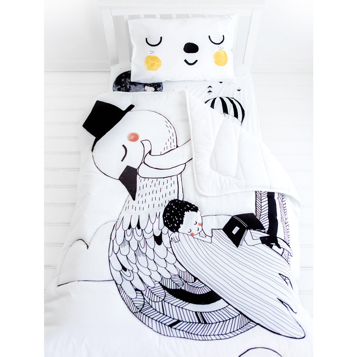 Swan Toddler Comforter in - Toddler Comforter photo