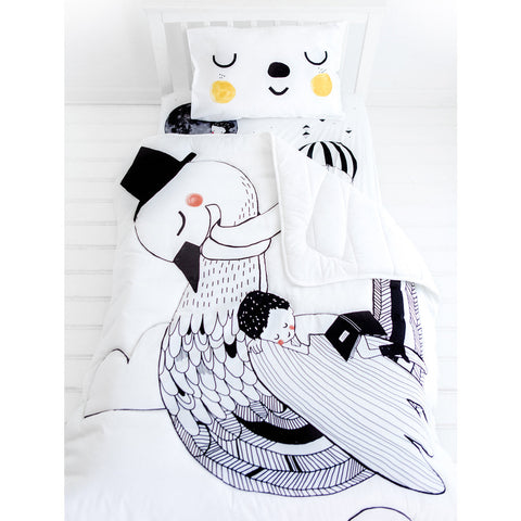 Swan Toddler Comforter in - Toddler Comforter photo