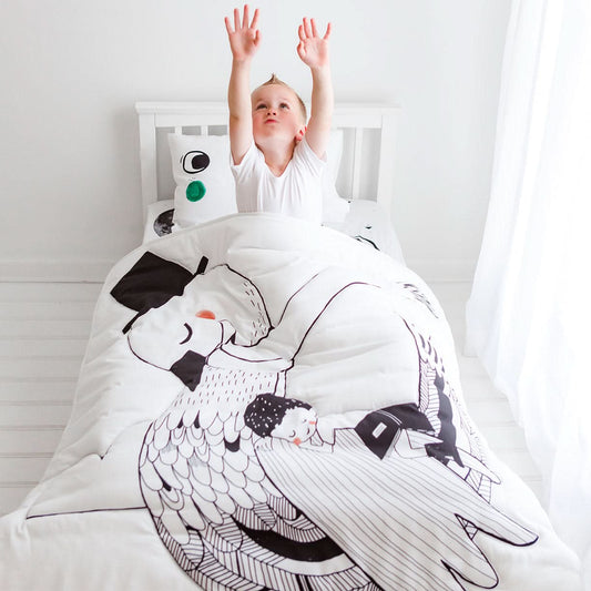 Swan Toddler Comforter in - Toddler Comforter photo