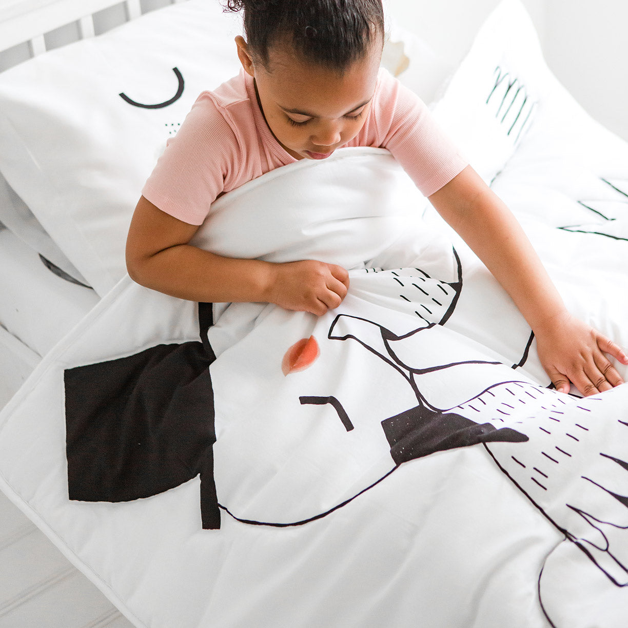 Swan Toddler Comforter in - Toddler Comforter photo