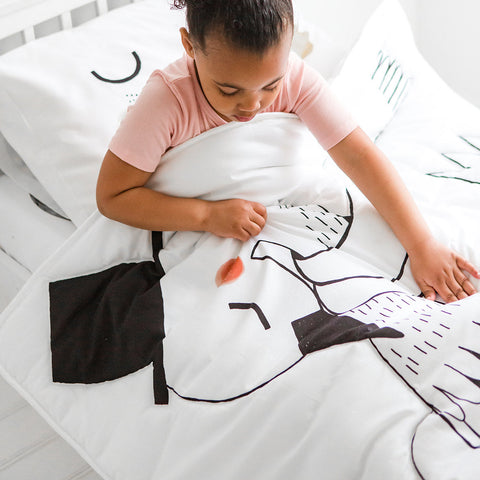 Swan Toddler Comforter in - Toddler Comforter photo